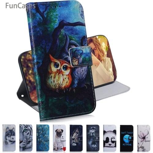 Holder Cases For cellular ASUS ZB631KL Painted sFor ASUS cover Zenfone Max Pro (M2) Capinhas PU Leather Flip Wallet Case Fundas