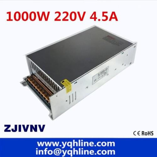 Factory 1000W Switching Power Supply output 220v 4.5a Transformer AC TO DC SMPS for LED Light CNC Stepper