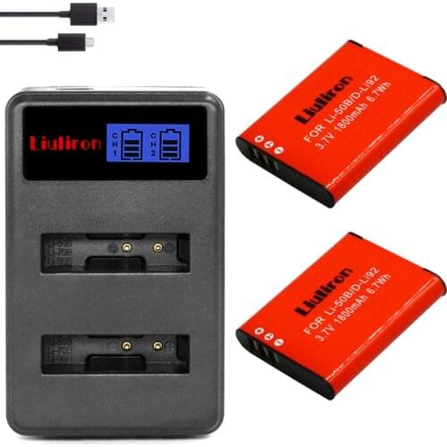 Li-50B LI50B li 50B D-LI92 Battery + dual Charger for OLYMPUS SP 810 800UZ u6010 u6020 u9010 SZ14 SZ16 D755 u1010 SZ30 SZ20