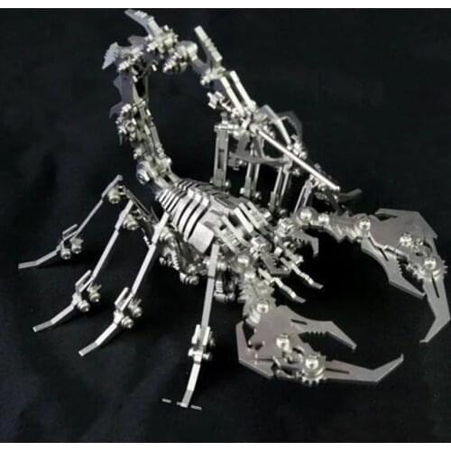 New Hot Steel Warcrafts 3D Metal Puzzle Set Manually Assemble Animal Models with High Difficulty for Adults Kids Gift Collection