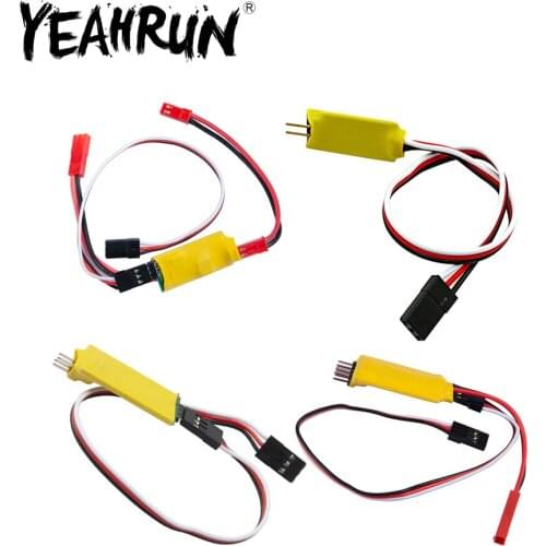 YEAHRUN RC Car Models CH3 One Way High Current Car Light ON / OFF Switch Control Cable