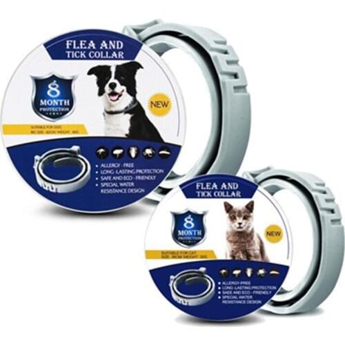 Dog Collar Eliminate Fleas/Mosquito Repellent Pet Cat/dog Insect Repellent Essential Oil Flea Removal Pet Collar