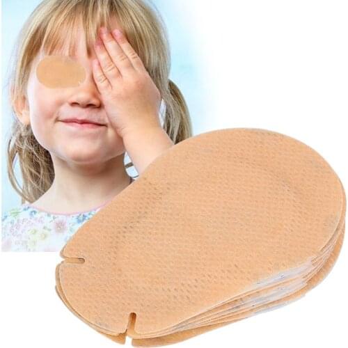 20pcs Soft Amblyopia Orthotic Eyeshade Eye Patches Eye Mask For Children Kids Sterile Packaging Amblyopia Orthopedic Health Care