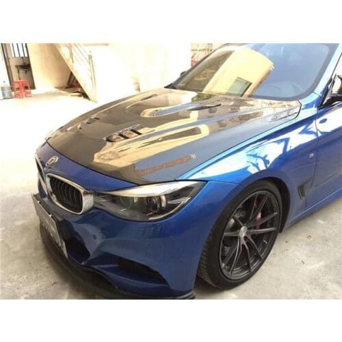 Suitable for w F34 Carbon Fiber 3-series Gt Modified Mt Surrounding Front Shovel Rear Lip Side Skirt