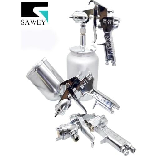 SAWEY W-77 Medium Hand Manual Paint Sprayer,Large Diameter Spray Gun,good quality as Japan brand,1.5/2.0/2.5mm,FREE SHIPPING