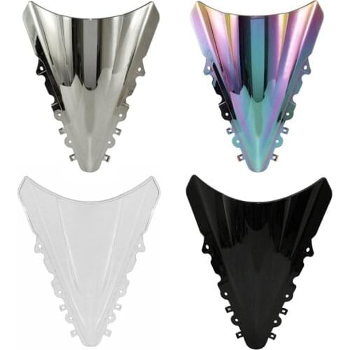 Motorbike Windshield For Yamaha YZF R15 V2 2014 2015 2016 Double Bubble Windscreen Shield Screen