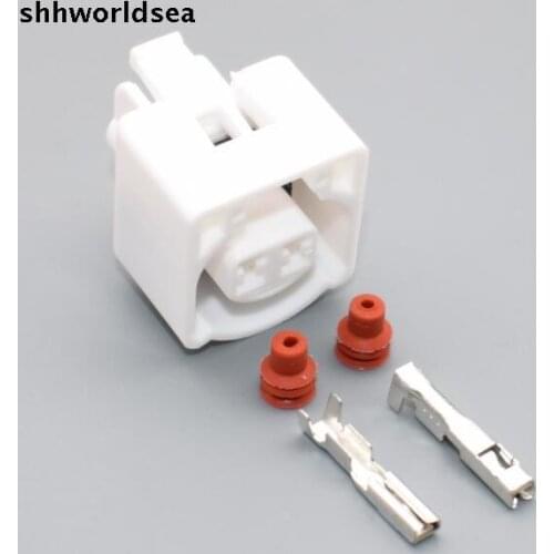 Worldgolden 5/30/100sets 2.3mm 2p plug DIY connector for car bus motor