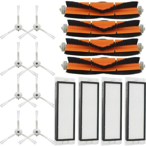 HEPA Filter Side Brush Main Brush for Xiaomi MI Robot Vacuum 2 Roborock S50 S51 T4 P5 T6 T7 T7 PRO Vacuum Cleaner Parts