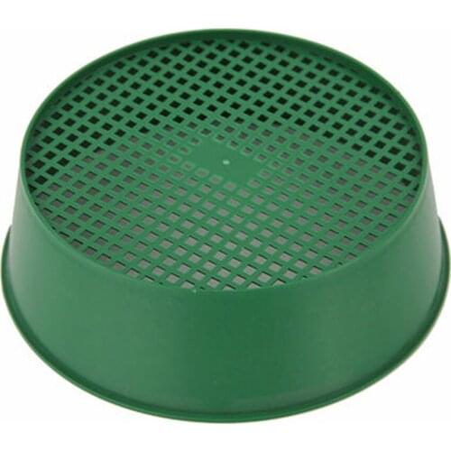 Green Plastic Mini Garden Mesh Gardening Tool Perfect For Balcony Garden Home Planting Light Soil Stone Fine Mesh Judicious