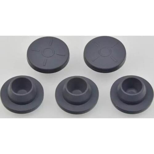 1000pcs 20mm Butyl Rubber Stopper Plug for Medical Glass Bottle Vials