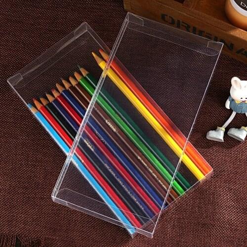 6.5*6.5*1cm Clear PVC box packaging, 100pcs/lot PVC plastic boxes for gift, Small PVC gift box pack