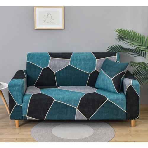Stretch Plaid Elastic Seat Sofa Cover Set Chaise Long Couch Slip Cover Armchair L Shape Case for Living Room funda sofa
