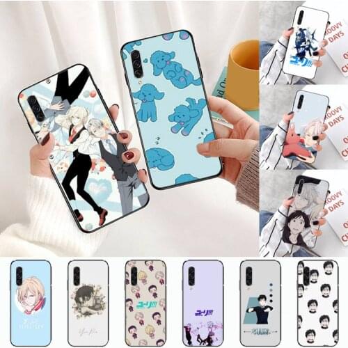 Cartoon Anime 2018 yuri on ice yur Phone Case For Samsung S6 S7 edge S8 S9 S10 e plus A10 A50 A70 note8 J7 2017