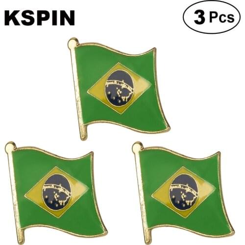 Brazil Lapel Pin Brooches Pins Flag badge Brooch Badges