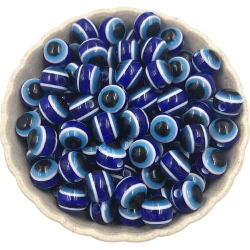 Hot 100PCS/bag 8mm Acrylic Cat Eye Beads DIY Acrylic beads Mylticolor Jewelry Findings Accessories Loose Beads Wholesale