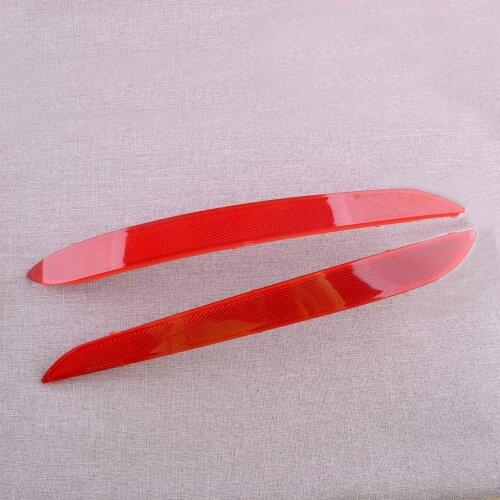 92406C1000 1 Pair ABS Red Car Rear Bumper Reflector Light Fit for Hyundai Sonata 2015 2016 2017 92405C1000 HY1184113 HY1185113