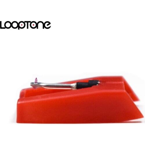 LoopTone 1PC Sapphire Tipped Ceramic Needle for Vinyl Record Player Turntables Accessory Stylus Back-Up Replacement