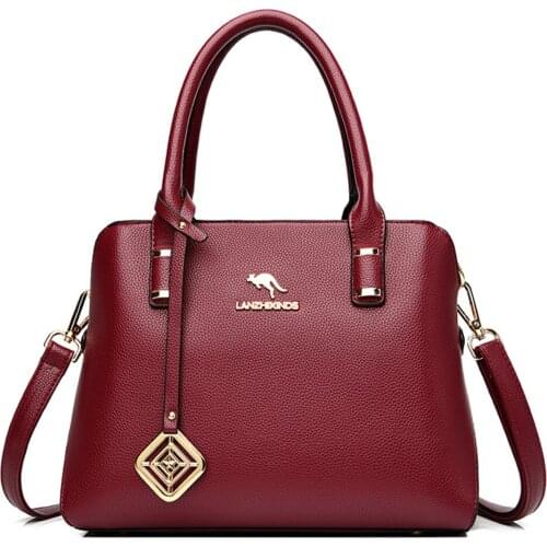 Fashion Tassel Ladies Tote Bag Luxury Handbags Women Bags Designer High Quality Soft Leather Shoulder Bags for Women Branded Sac