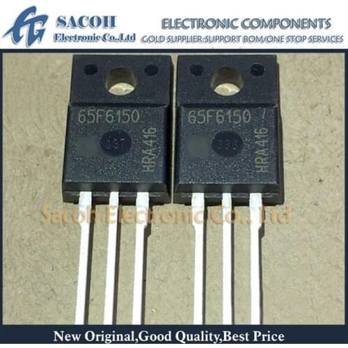 Free Shipping 10Pcs IPA65R150CFD IPP65R150CFD 65F6150A 65F6150 TO-220F/TO-220 22.4A 650V Power MOSFET Transistor