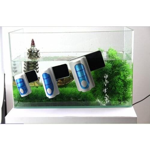 1Pcs Floating Magnetic Brush Aquarium Fish Tank Glass Algae Scraper Cleaner Fish Tank Cleaning Tool Magnetic Clean Brush