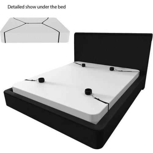 Sex Toys For Couples Adult Erotic Toy Handcuffs & Ankle Cuffs BDSM Bondage Under Bed Restraint Bondage Fetish Slave Sex Products