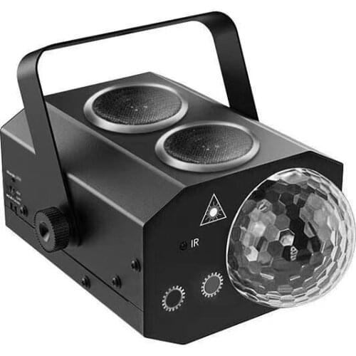 64 Pattern Mini LED With Bluetooth Speaker RGB Laser Projector Disco Party Club DJ Light