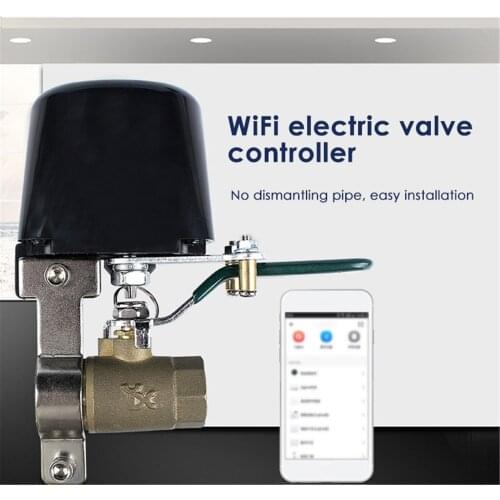 Watering Timer Smart Wifi Water Gas Valve Garden Water Timer Wifi Shutoff Work Wifi Valve Shutoff Timer Sprinkler Controller