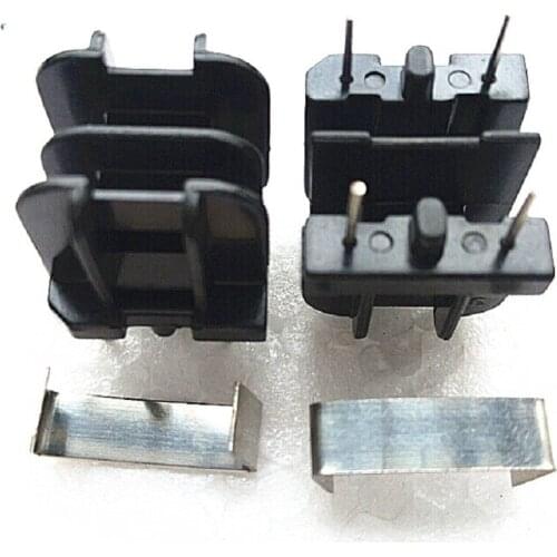 UU10.5 Type Filter Magnetic Core R10k and Bobbin 2slots 2+2pin and Clip 20sets/pack