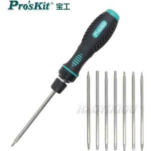 16 In 1 Proskit SD-9816 Reversible Ratchet Precision Screwdriver Set Multi-Functional Screwdriver Electronic Maintenance Tools
