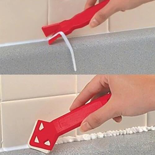 2 Pieces / set Mini Handmade Tools Scraper Utility Practical Floor Cleaner Tile Cleaner Tool Spreader Spatula Glue Shovel