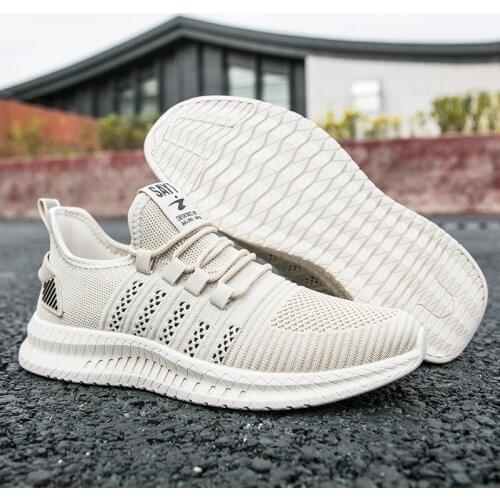 2021 Summer Breathable Fashion Sneakers Sport Shoes Men Size Lightweight Running Shoes Zapatillas Deportiva Hombre For Jogging