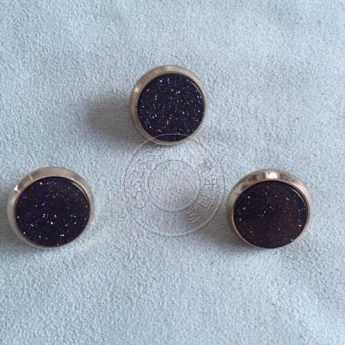 3 pcs trumpet finger buttons for repairing parts and buttons Blue sandstone