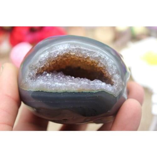 397 grams of natural quartz crystal skull healing A2 open smile