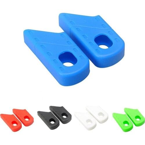 60%HOT1 Pair Silicone Crank Cover Elastic High Protection Universal Anti-scratch Crank Case for Road Bike