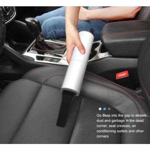 Mini Wireless Car Vacuum Cleaner Portable With Handheld Vacuum Cleaner Car Household Dual-use 120W 4000pa Strong Suction Cleaner