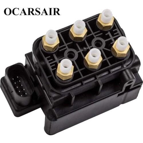 For Audi Q7 Touareg Cayenne Air Suspension Supply Block Oem:7L0698014 4L0698007A Compressor Solenoid Valve Block Free Shipping