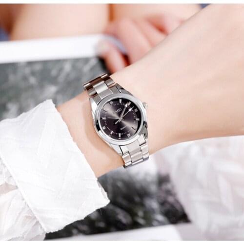 SKMEI Stainless Steel Watches Women Luxury Clock Ladies Wristwatch For Girls reloj mujer Relogio Feminino Female Bracelet