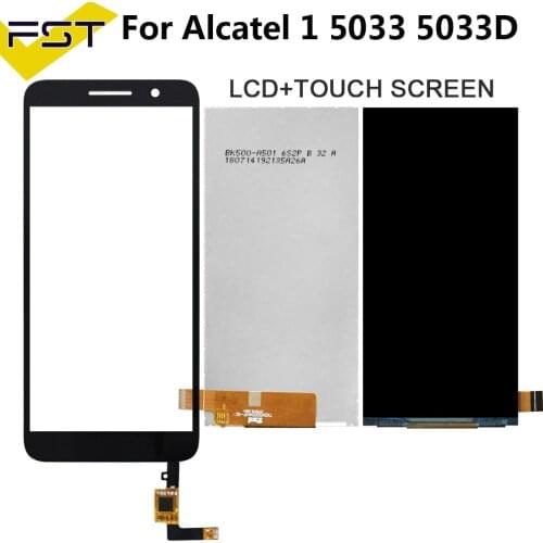 For Alcatel 1 5033 5033A 5033J 5033X 5033D 5033T Monitor LCD Display+Touch Screen Digitizer For Telstra Essential Plus 2018
