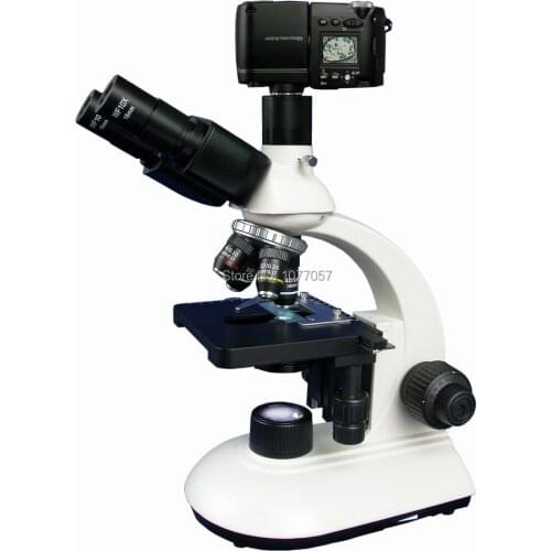 Hot sale ,Trinocular 40x-1000X Student Microscope for Middle -high school Top quality , Well sold In EU , USA , Latin American