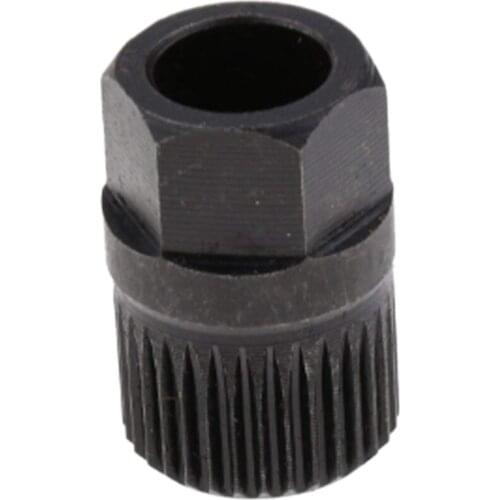 Durable Alternator Clutch Free Wheel Black Iron Material Generator Pulley Removal Tool Remover Repair Hand Tool Kit Universal