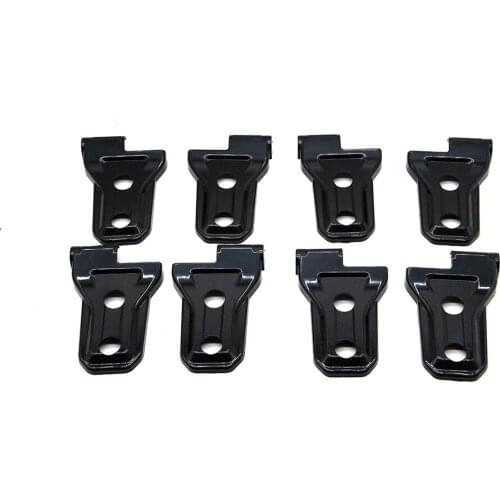 KKMOON Car Door Hinge Cover Protector Trim Exterior Decoration Accessories For Jeep Wrangler 2018 4-Door