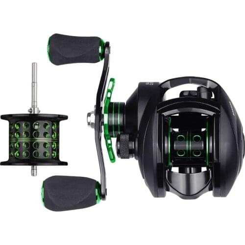 Best Baitcasting Reel BS2000 8kg Max Drag 8.1:1 High Speed Carp Reel Full Metal Star Drag Saltwater Fishing Reel