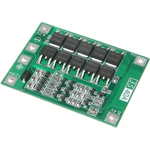 3S 40A Li-ion Lithium Battery 18650Charger PCB BMS Protection Boards Hight Quality Balanced Version For Drill Li-ion Cell Module