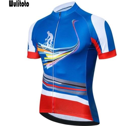 New summer outdoor road bike short-sleeved mountain bike quick-drying cycling jersey For Men