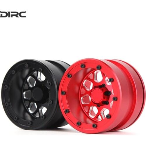 D1RC 2.2 Inch Sunflower Beadlock Wheel Rim For 1:10 1:8 Traxxas TRX-4 TRX4 RC4WD D90 D110 TF2 Axial SCX10 90046
