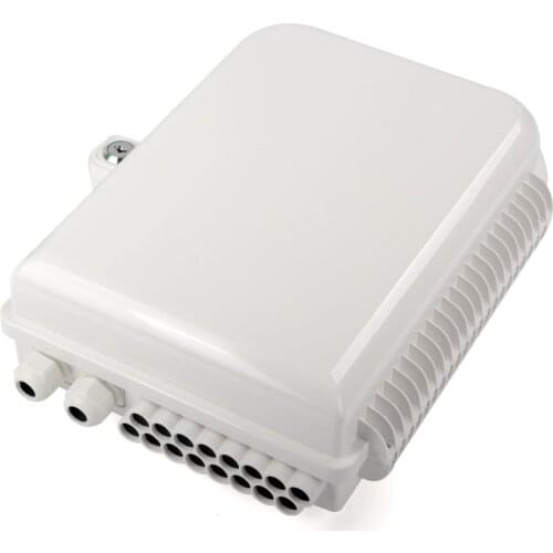 Optical Fiber Distribution Box 16 core full with SC Adapter Pigtail 1 : 16 plc mini Splitter factory wholesale Single mode ftth