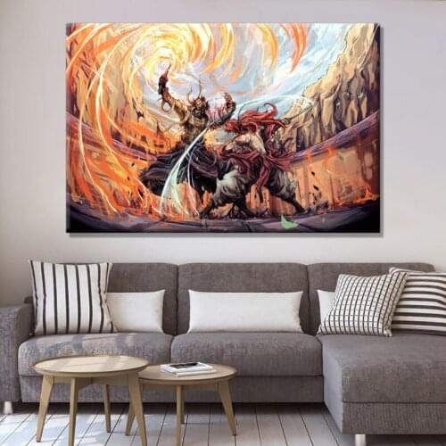 RUROUNI KENSHIN Poster Popular Classic Japanese Anime Home Decor Silk Poster Picture Print Wall Decor 30x45cm 60x90cm