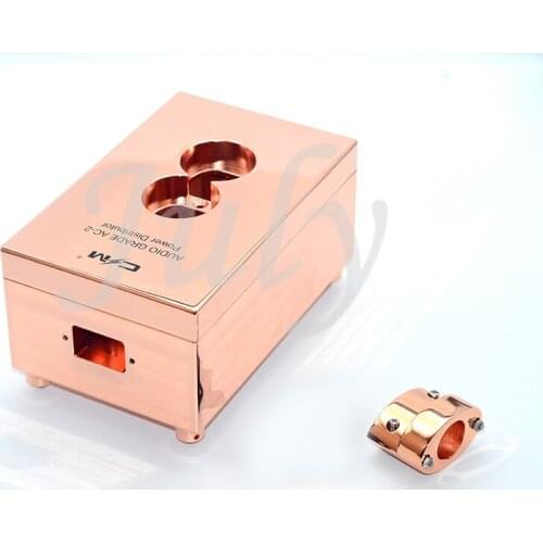 CM audio Power Distriduto AC-2 upgraded version 40MM nano copper audio plug Shell Without socket