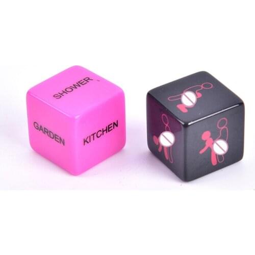 2 Pcs Sex Dice Position Fun Adult Sexy Posture Couple Lovers Humour Game Toy Adult Erotic Love Sex Dice Novelty Party Gift