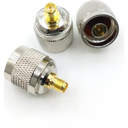 20pcs N Type Plug RF Coaxial Adapter to RP SMA Female Jack connector